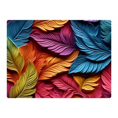 Autumn Two Sides Premium Plush Fleece Blanket (mini) by zappwaits