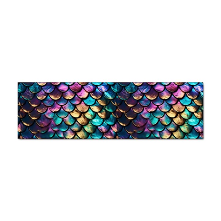 Rainbow Scales Sticker (Bumper)