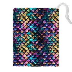 Rainbow Scales Drawstring Pouch (4XL)