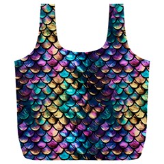 Rainbow Scales Full Print Recycle Bag (xxl) by zappwaits