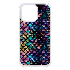 Rainbow Scales iPhone 13 Pro TPU UV Print Case