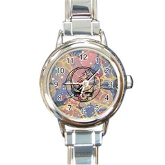 Grateful Dead Artsy Round Italian Charm Watch by Bedest