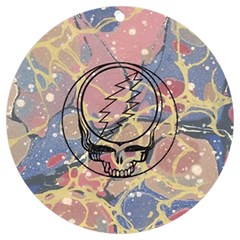 Grateful Dead Artsy Uv Print Acrylic Ornament Round by Bedest