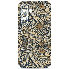 Brown Vintage Background Vintage Floral Pattern Samsung Galaxy S24 6 2 Inch Black Tpu Uv Case by Ndabl3x