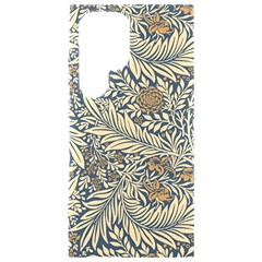 Brown Vintage Background Vintage Floral Pattern Samsung Galaxy S24 Ultra 6 9 Inch Black Tpu Uv Case by Ndabl3x