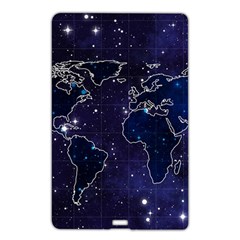 Blue World Map Starry Night Sky World Map Concept Art Name Card Style Usb Flash Drive