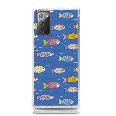 Sea Fish Blue Submarine Animals Samsung Galaxy Note 20 Tpu Uv Case by Loisa77