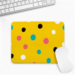 Moles Points Background Pattern Small Mousepad by Loisa77