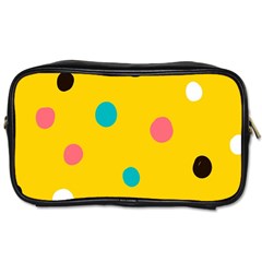 Moles Points Background Pattern Toiletries Bag (two Sides) by Loisa77