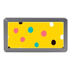 Moles Points Background Pattern Memory Card Reader (mini) by Loisa77