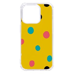 Moles Points Background Pattern Iphone 14 Pro Tpu Uv Print Case by Loisa77