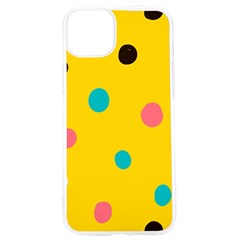 Moles Points Background Pattern Iphone 15 Pro Tpu Uv Print Case