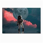 Astronaut Moon Space Nasa Planet Postcard 4 x 6  (Pkg of 10) Front