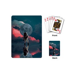 Astronaut Moon Space Nasa Planet Playing Cards Single Design (mini)