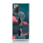 Astronaut Moon Space Nasa Planet Samsung Galaxy Note 20 TPU UV Case Front