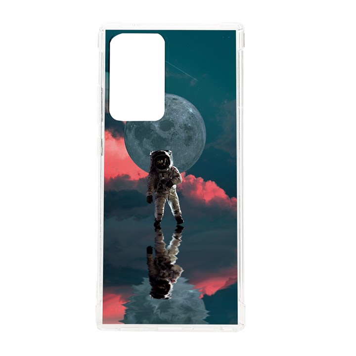 Astronaut Moon Space Nasa Planet Samsung Galaxy Note 20 Ultra TPU UV Case