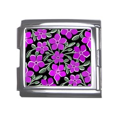 Flowers Nature Bloom Flora Bouquet Mega Link Italian Charm (18mm) by Loisa77