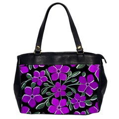 Flowers Nature Bloom Flora Bouquet Oversize Office Handbag by Loisa77