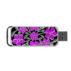 Flowers Nature Bloom Flora Bouquet Portable Usb Flash (one Side) by Loisa77