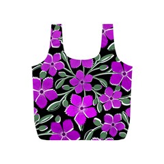 Flowers Nature Bloom Flora Bouquet Full Print Recycle Bag (s) by Loisa77