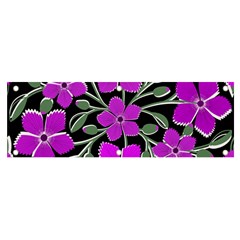 Flowers Nature Bloom Flora Bouquet Banner And Sign 6  X 2  by Loisa77