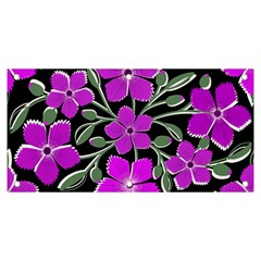 Flowers Nature Bloom Flora Bouquet Banner And Sign 6  X 3  by Loisa77