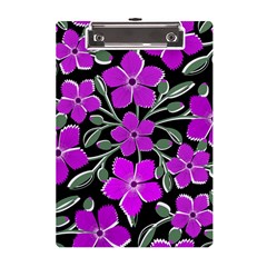 Flowers Nature Bloom Flora Bouquet A5 Acrylic Clipboard by Loisa77