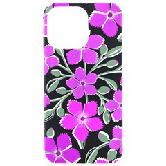 Flowers Nature Bloom Flora Bouquet Iphone 15 Pro Max Black Uv Print Pc Hardshell Case by Loisa77