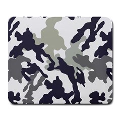 Camo Army Black White Large Mousepad by Loisa77