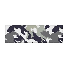 Camo Army Black White Sticker (bumper) by Loisa77