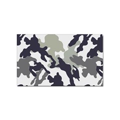 Camo Army Black White Sticker Rectangular (10 Pack) by Loisa77