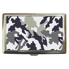 Camo Army Black White Cigarette Money Case by Loisa77