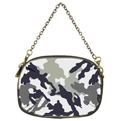 Camo Army Black White Chain Purse (two Sides) by Loisa77