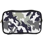 Camo Army Black White Toiletries Bag (Two Sides) Back