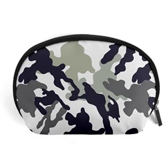 Camo Army Black White Accessory Pouch (large) by Loisa77