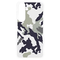 Camo Army Black White Samsung Galaxy S24 6 2 Inch Tpu Uv Case by Loisa77