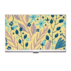 Plants Art Motif Flowers Business Card Holder by Loisa77