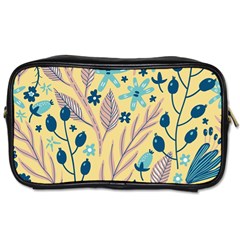 Plants Art Motif Flowers Toiletries Bag (two Sides) by Loisa77