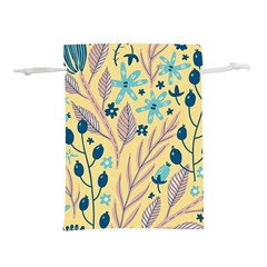 Plants Art Motif Flowers Lightweight Drawstring Pouch (s)