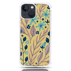 Plants Art Motif Flowers Iphone 13 Mini Tpu Uv Print Case by Loisa77