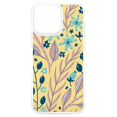 Plants Art Motif Flowers Iphone 15 Pro Max Tpu Uv Print Case