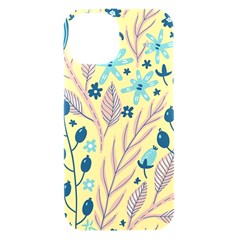 Plants Art Motif Flowers Iphone 15 Black Uv Print Pc Hardshell Case by Loisa77