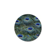 Peacock Feathers Details Golf Ball Marker (10 pack)