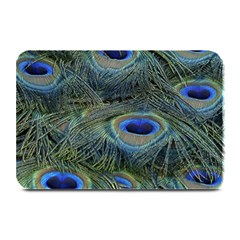 Peacock Feathers Details Plate Mats