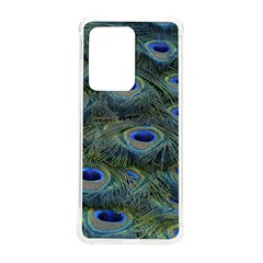 Peacock Feathers Details Samsung Galaxy S20 Ultra 6.9 Inch TPU UV Case