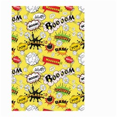 Cartoon Comics Pattern Small Garden Flag (two Sides)