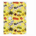 Cartoon Comics Pattern Large Garden Flag (Two Sides) Front