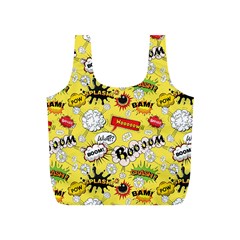 Cartoon Comics Pattern Full Print Recycle Bag (s)