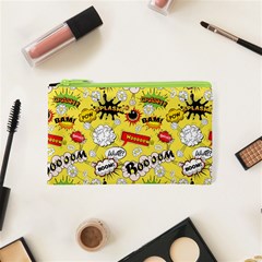 Cartoon Comics Pattern Cosmetic Bag (xs)