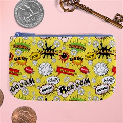 Cartoon Comics Pattern Large Coin Purse by Loisa77